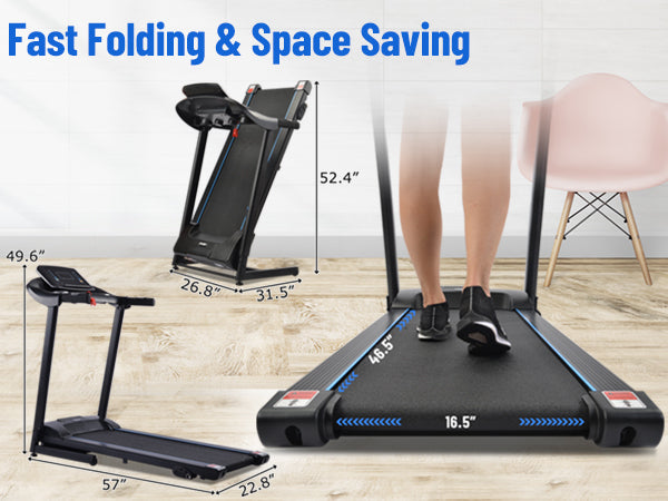 PowerFit Treadmill with Speakers