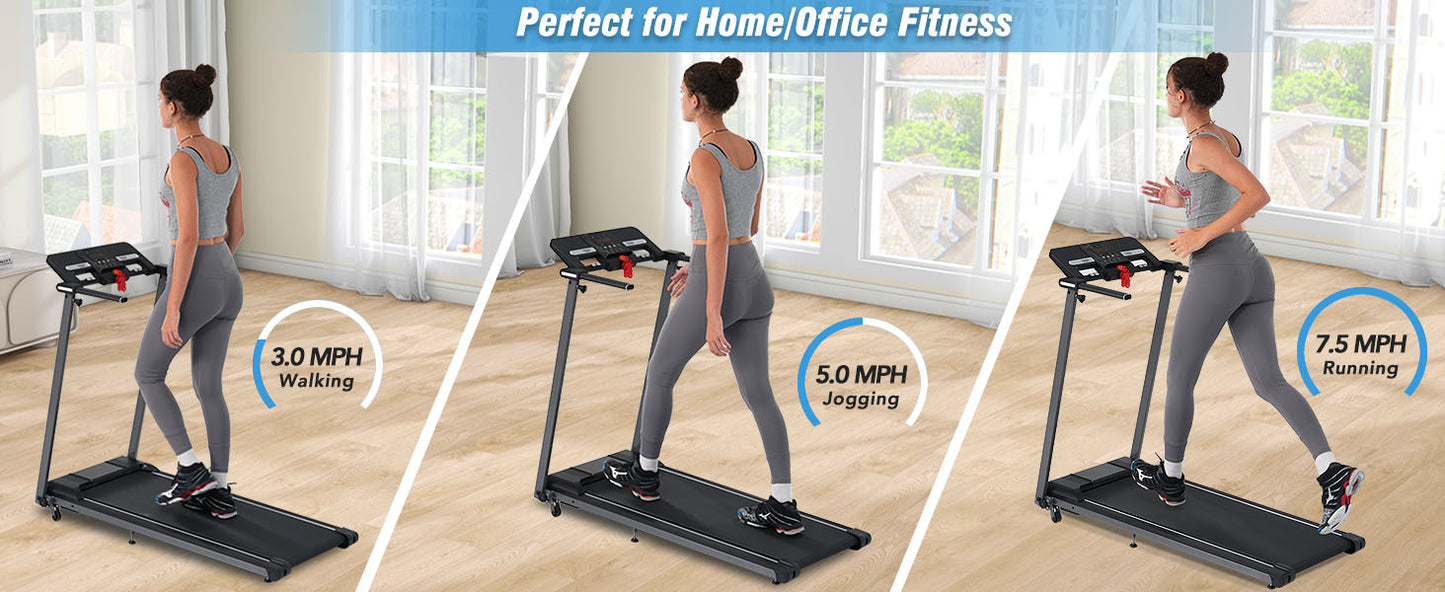 Compact Walking Treadmill for Home & Office
