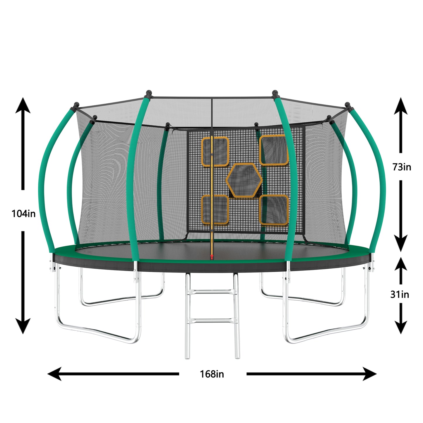 FunBound Trampoline Adventure - Safe Outdoor Bouncing for Kids!