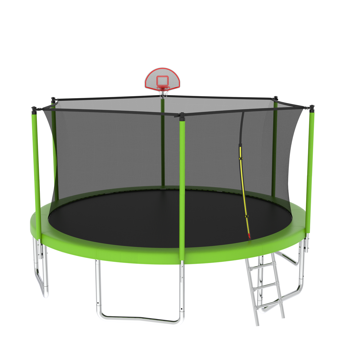 JumpSafe Backyard Trampoline for Kids