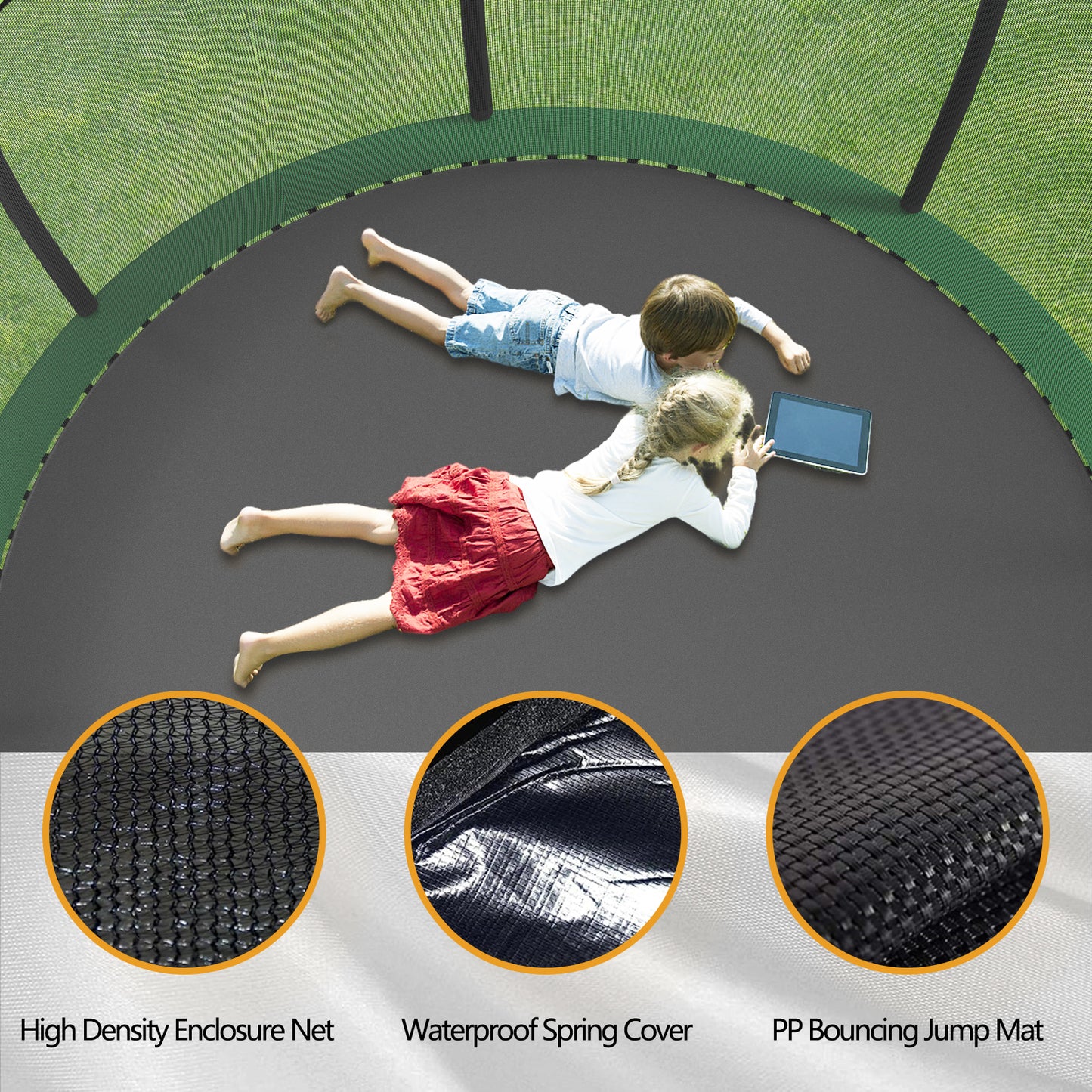 Jump & Dunk Trampoline Fun