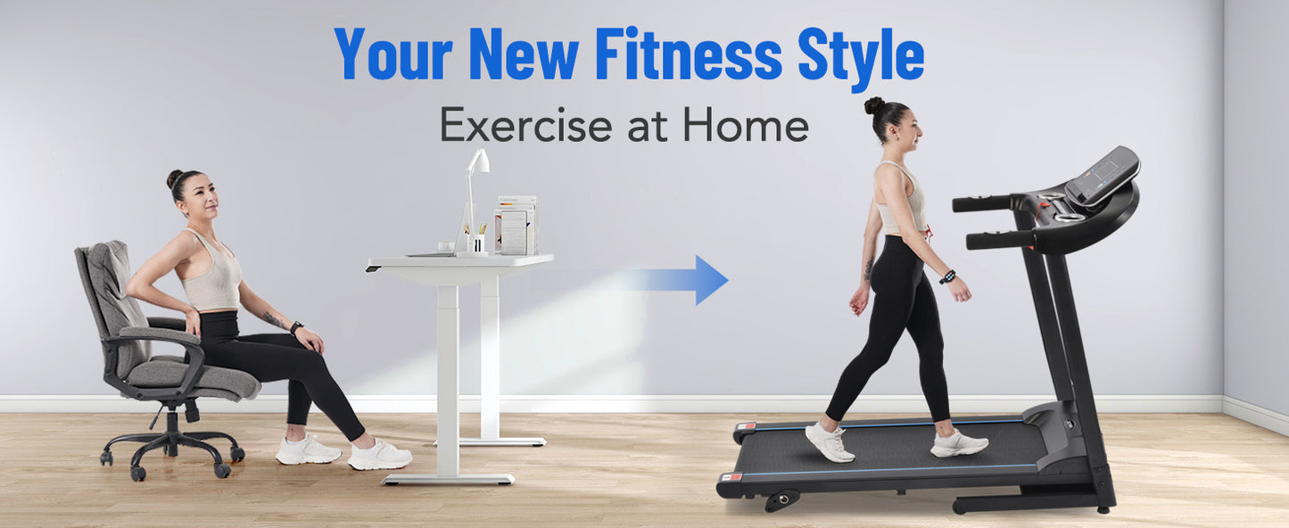 PowerFit Treadmill with Speakers