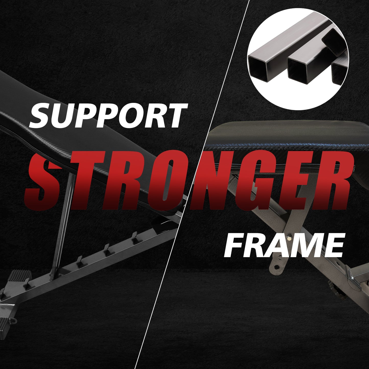 Versatile Foldable Weight Bench for Total Body Fitness