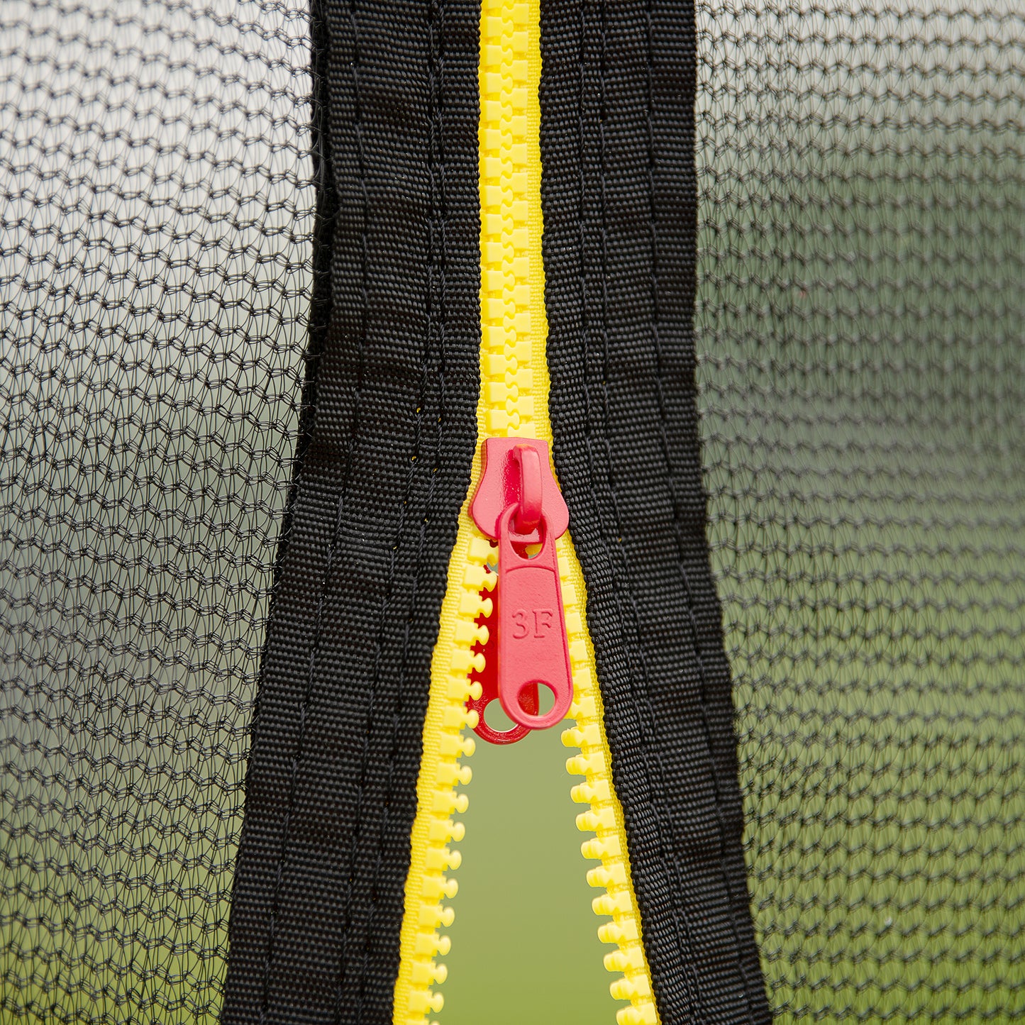 Jump & Play Blue Trampoline with Safety Enclosure