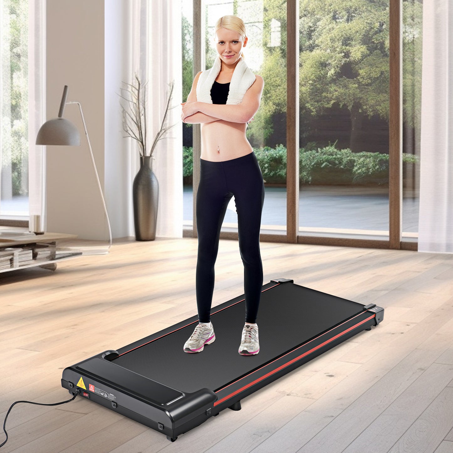 FlexiWalk Desk Treadmill: Your Portable Home Office Exercise Buddy