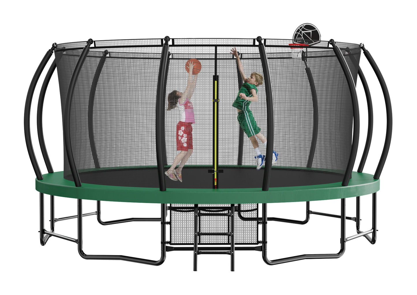 Jump & Dunk Trampoline Fun
