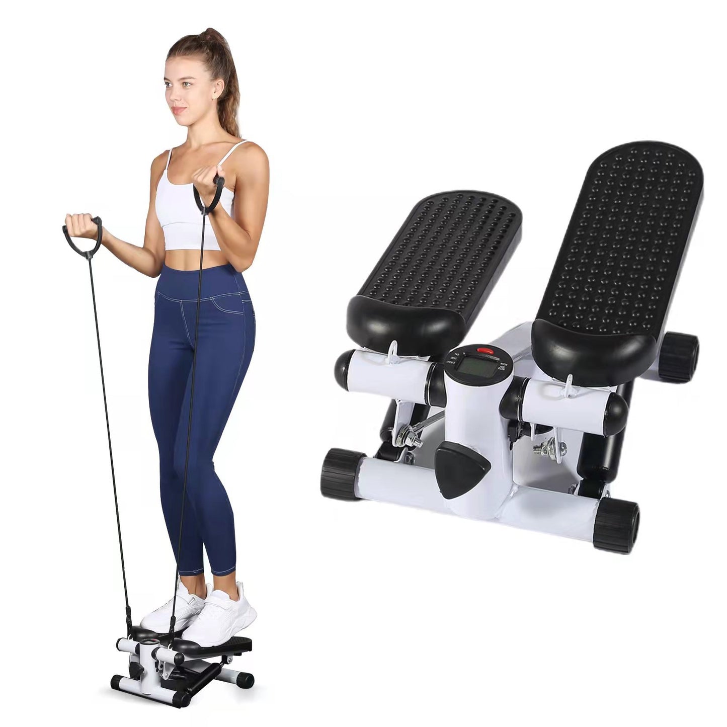 FitStep Mini Stepper with Resistance Bands