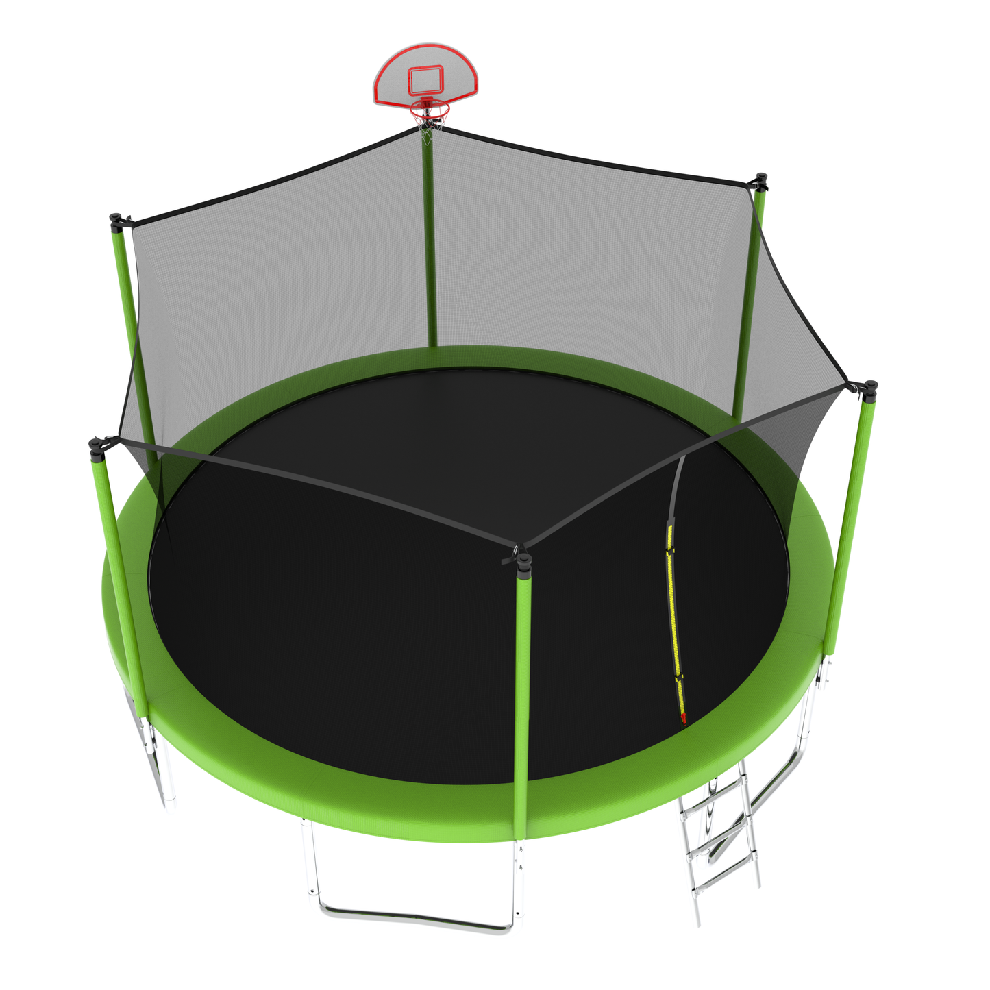 JumpSafe Backyard Trampoline for Kids