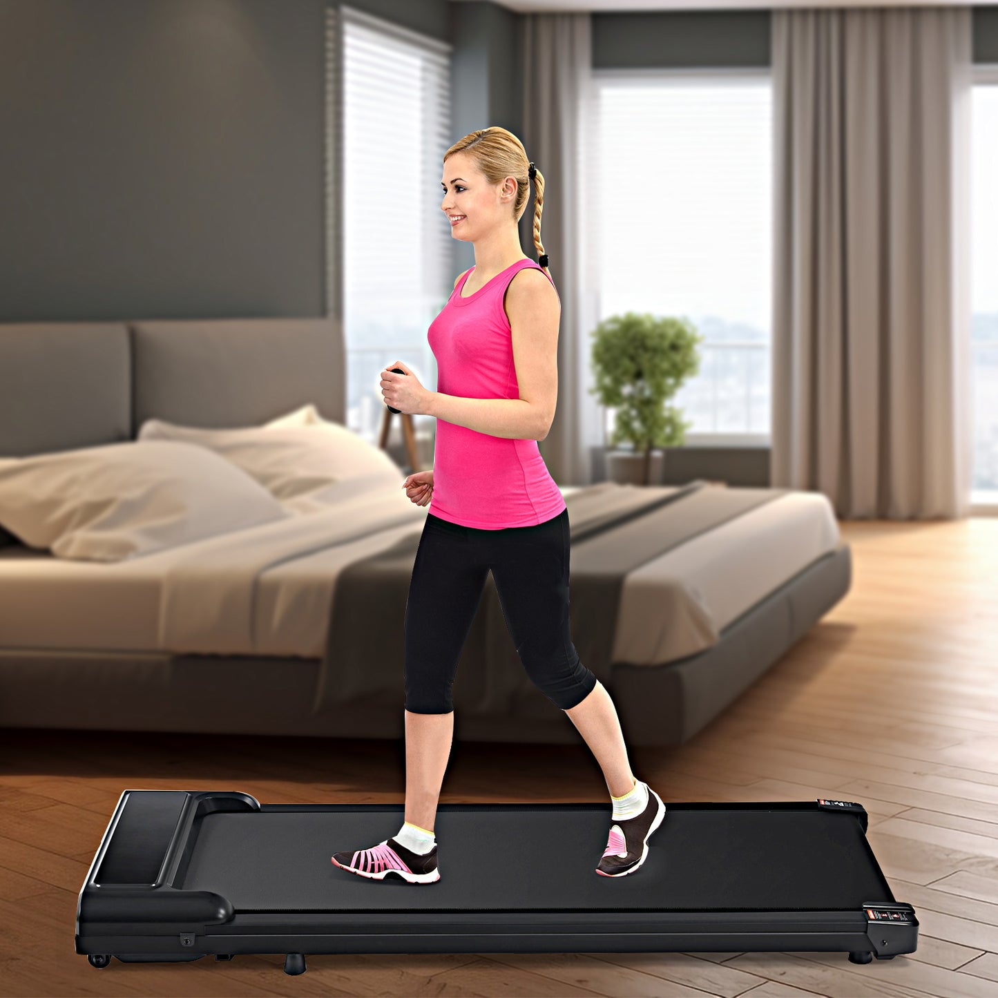 Home Office Walking Treadmill: Your Portable Solution for Active Workdays!