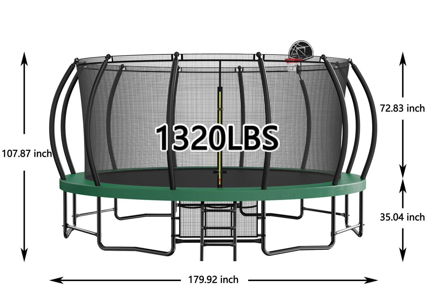 Jump & Dunk Trampoline Fun