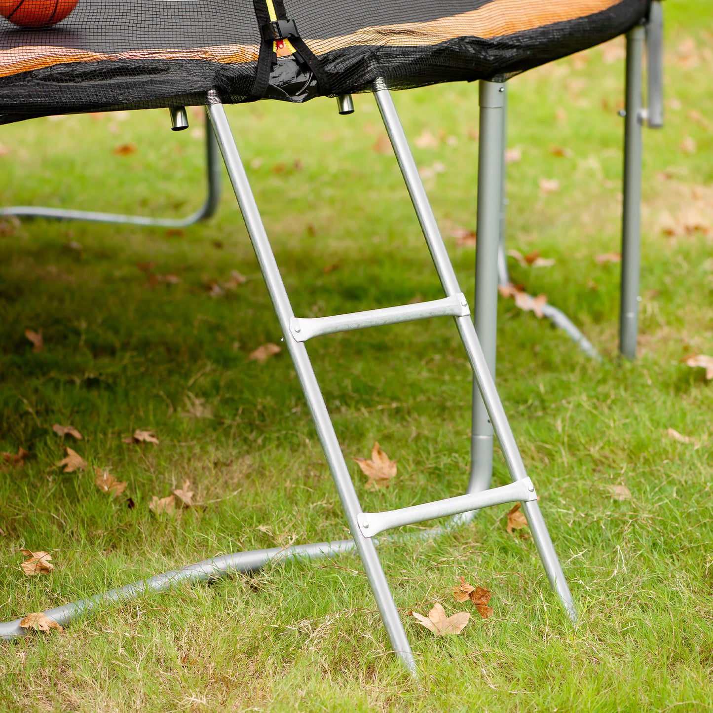 Jump 'n' Shoot Trampoline Adventure with Inflator and Ladder