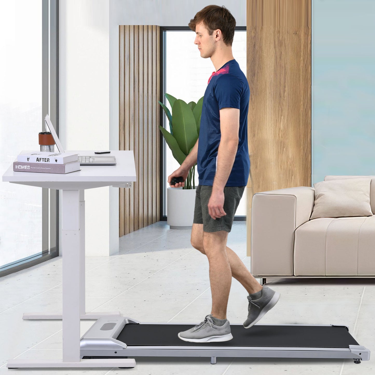 FitWalk Pro: The Ultimate Under Desk Treadmill for Home & Office