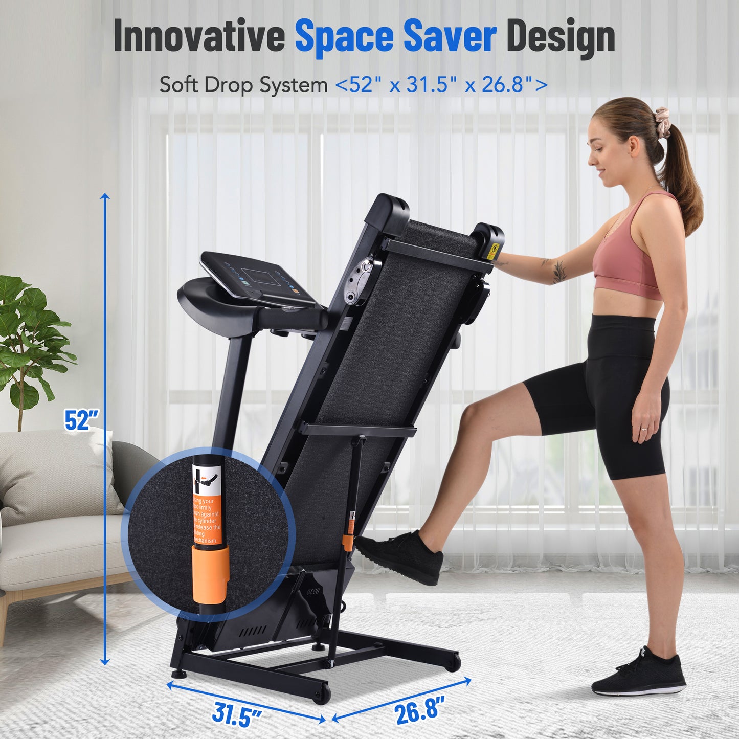 PowerFit Treadmill with Speakers