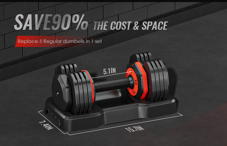 Versatile Adjustable Dumbbell for Full-Body Workouts