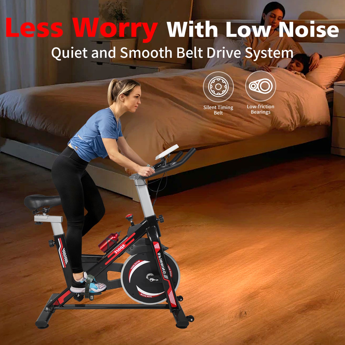Cozy Fit Indoor Cycling Bike