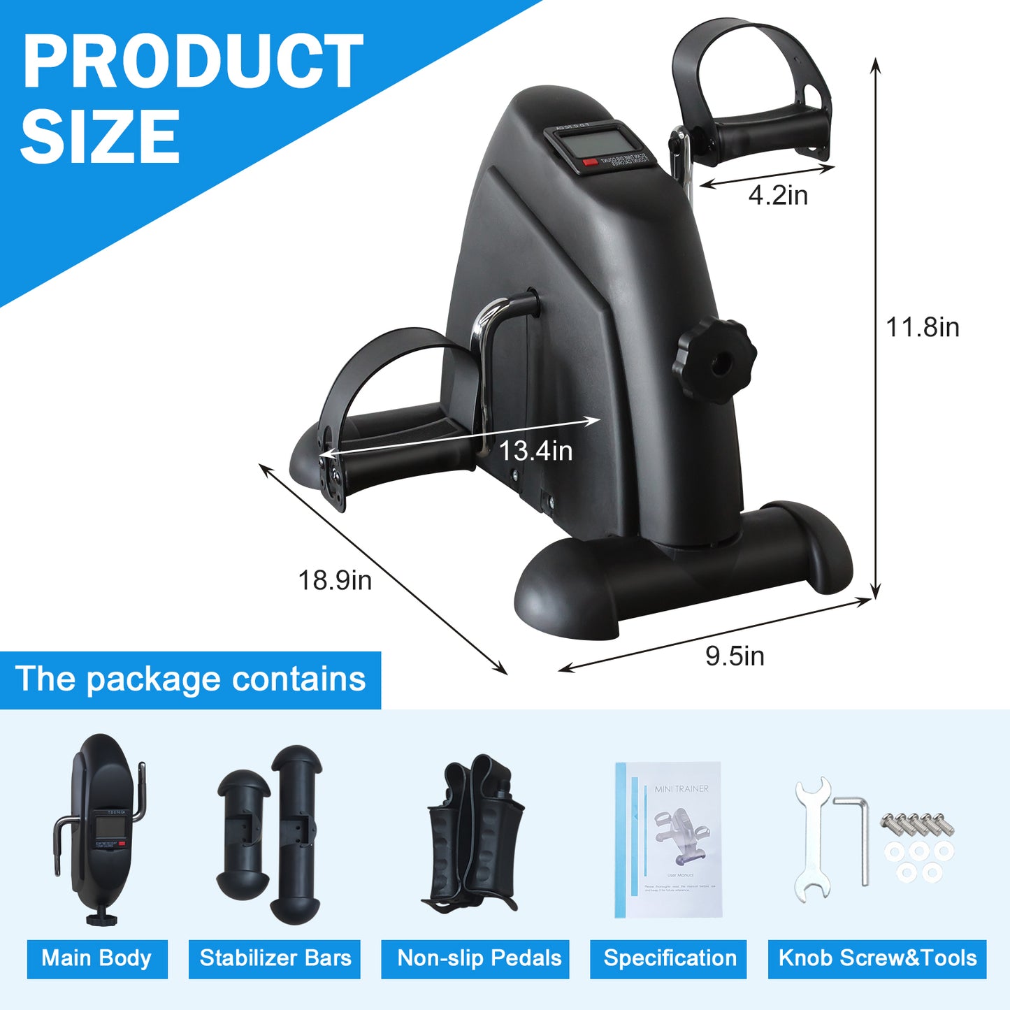 Revive Pedal Pro: Compact Home Rehab Bike