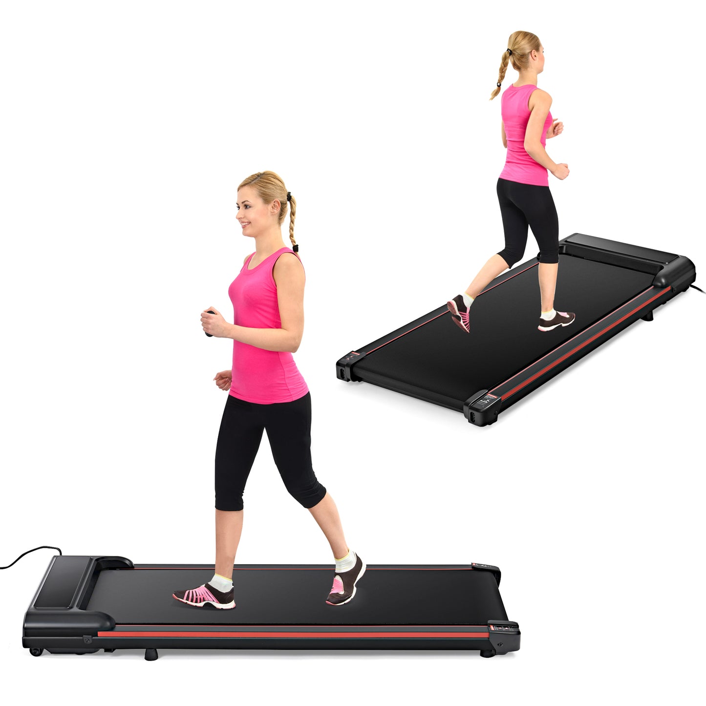 FlexiWalk Desk Treadmill: Your Portable Home Office Exercise Buddy