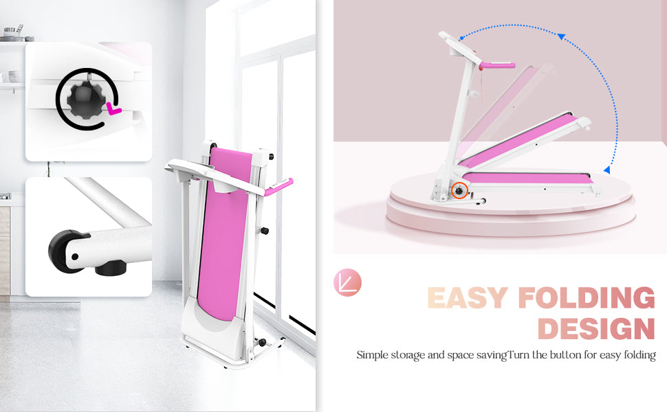 PowerFold Electric Treadmill: Your Space-Saving Workout Companion!