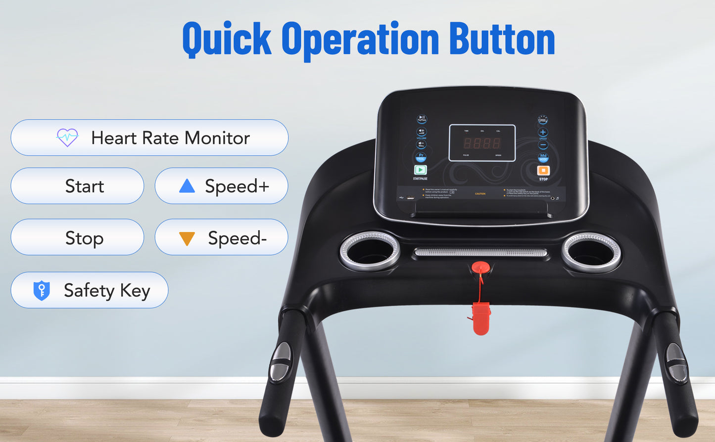 PowerFit Treadmill with Speakers