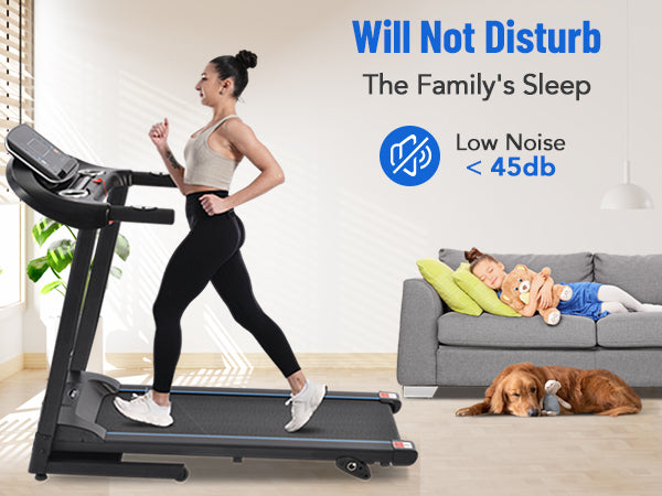 PowerFit Treadmill with Speakers