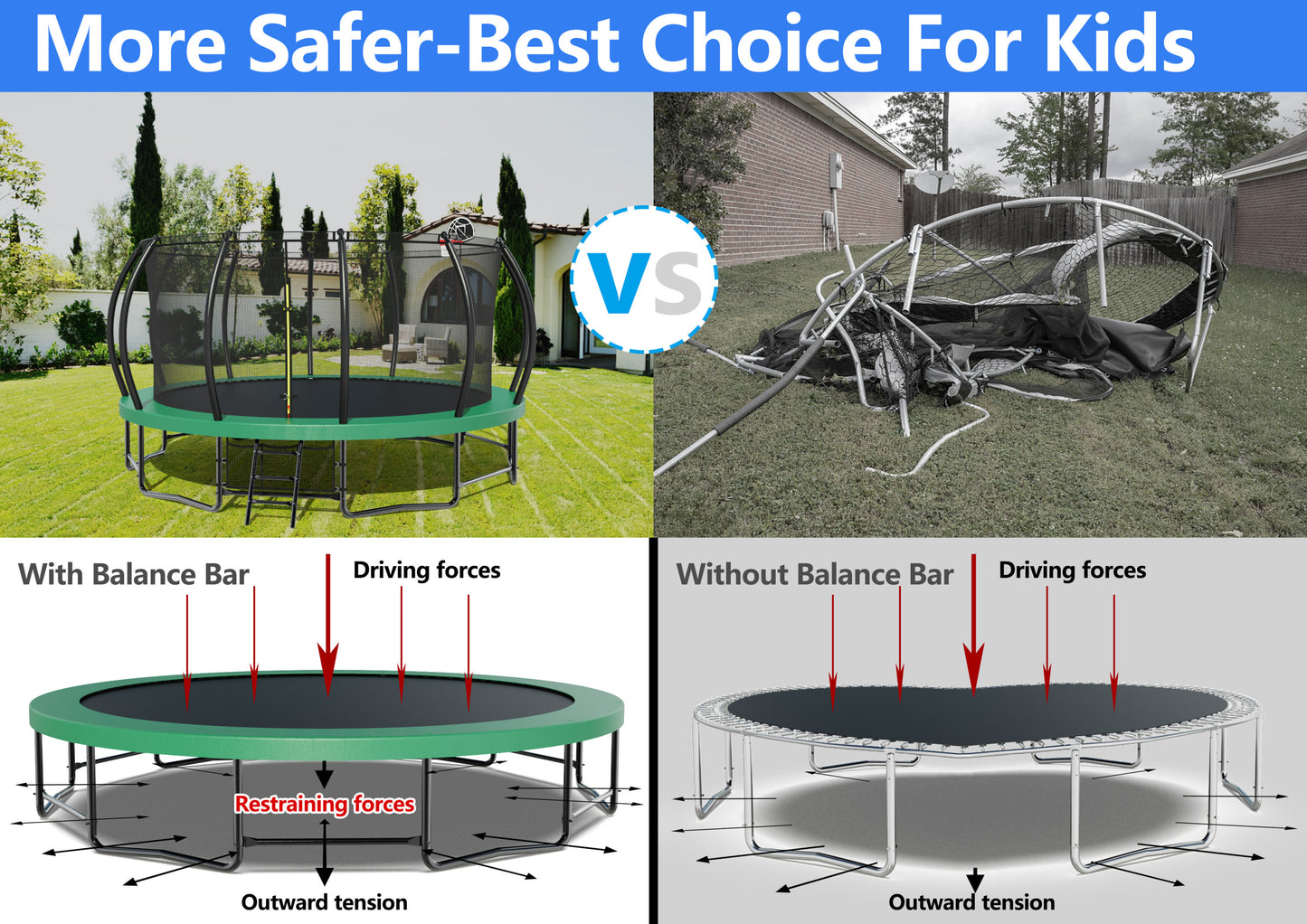 Jump & Dunk Trampoline Fun
