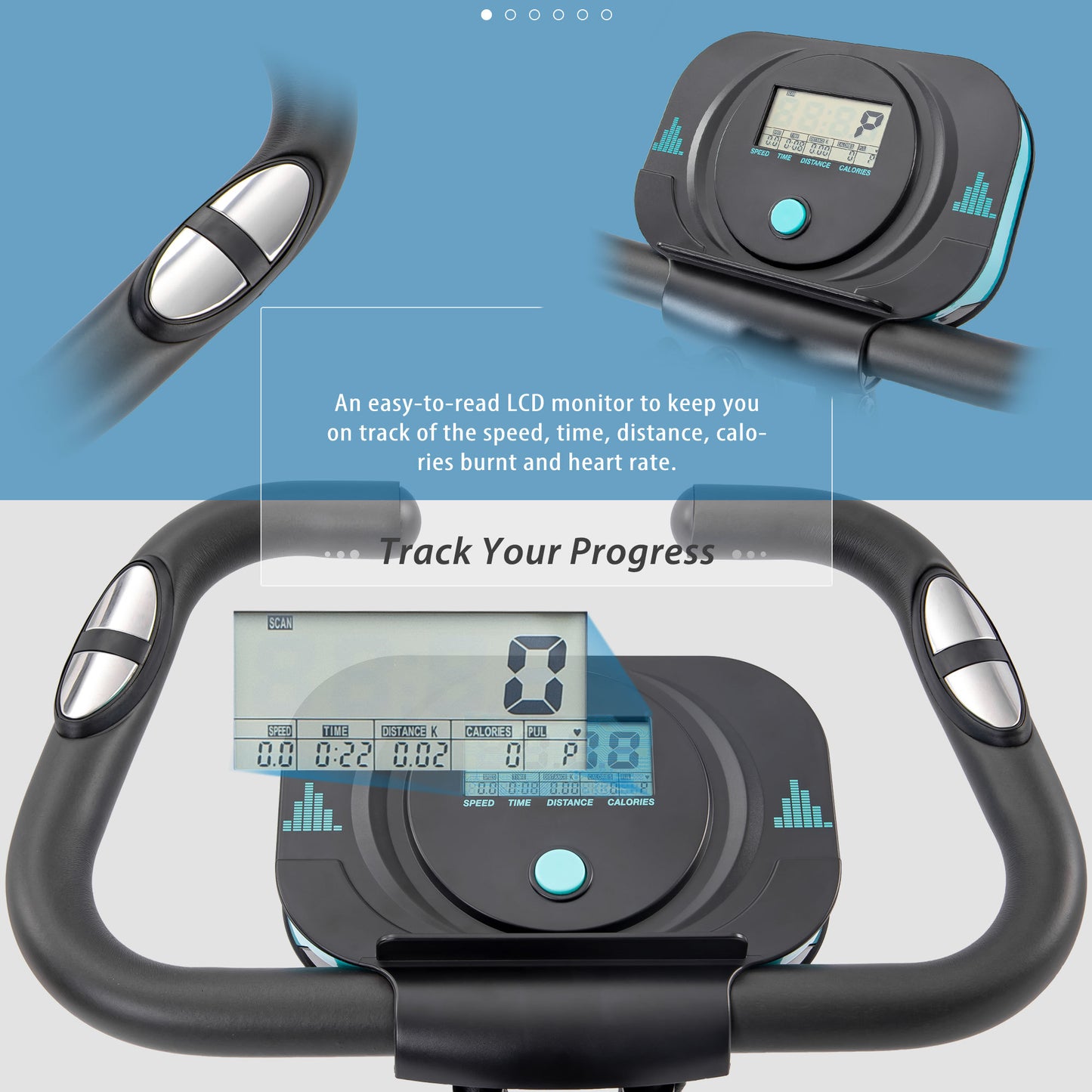 FlexFit Folding Bike: Comfort & Versatility for Your Workout