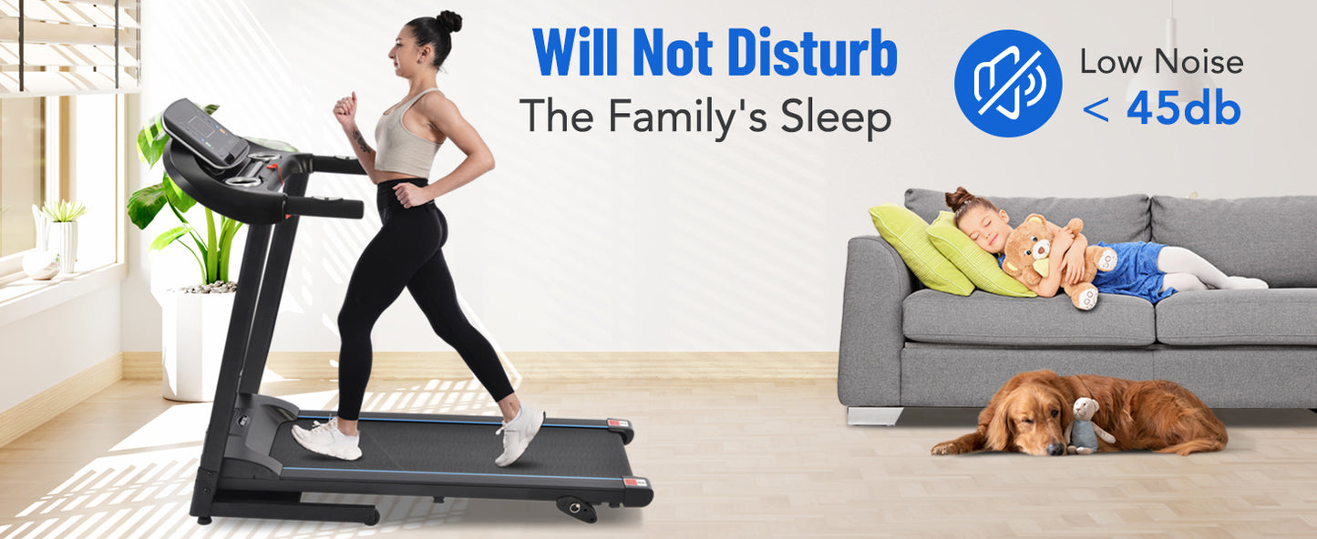 PowerFit Treadmill with Speakers