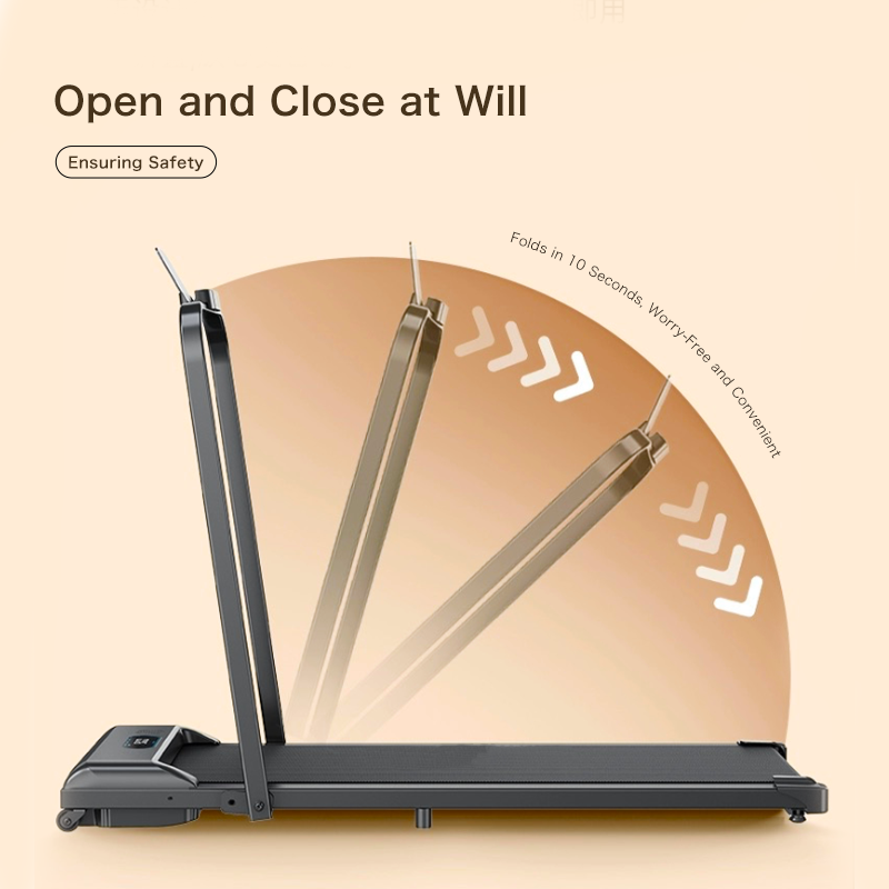 Space-Saver WalkingPad: Portable Under-Desk Treadmill in Three Chic Colors