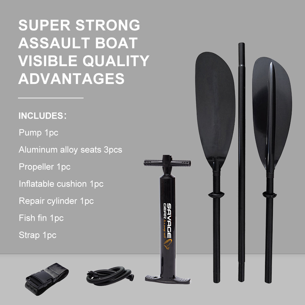 Adventure Duo Inflatable Kayak: Fish & Explore Together!