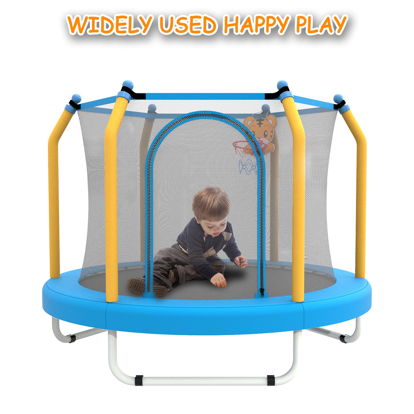 Jump and Score Trampoline for Kids