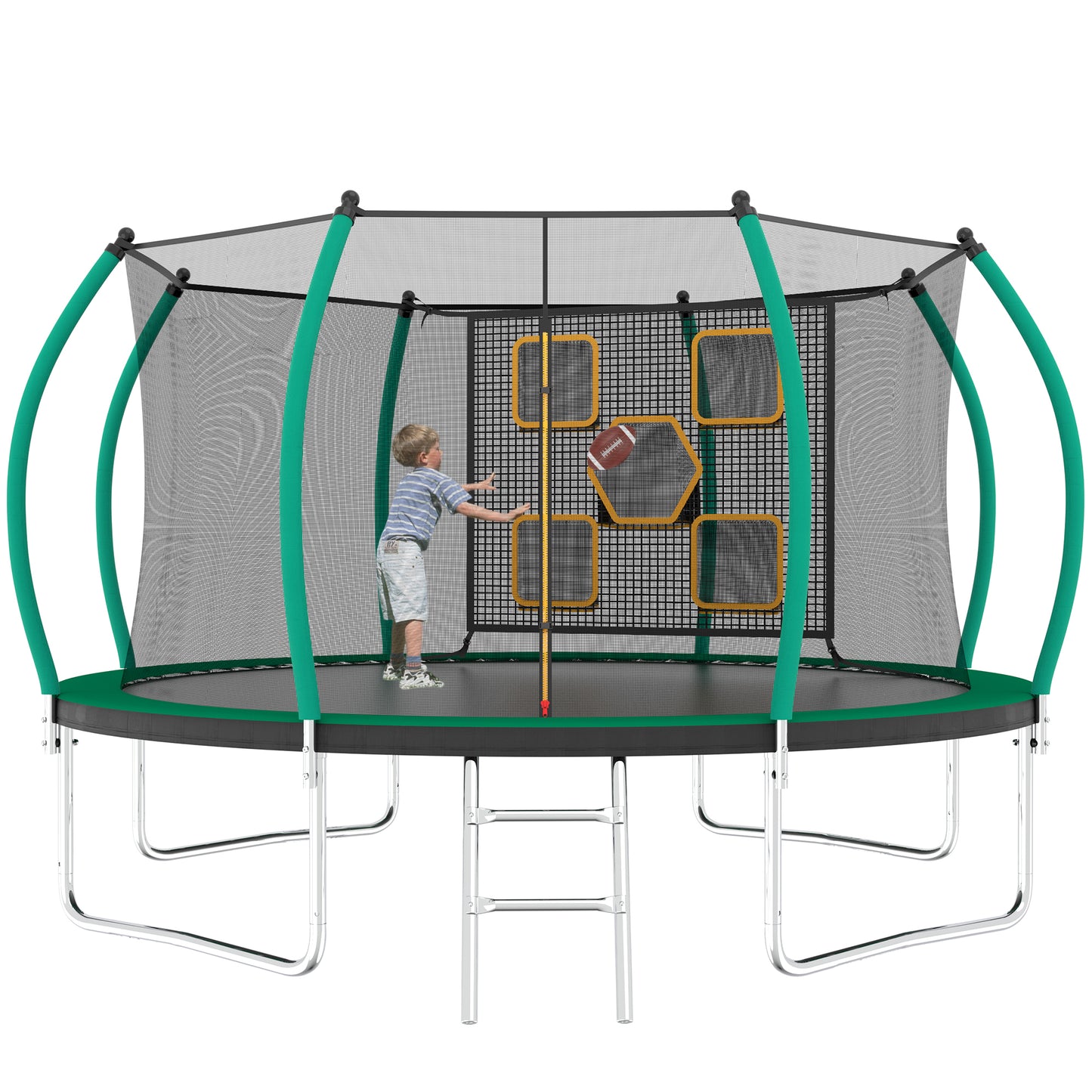 FunBound Trampoline Adventure - Safe Outdoor Bouncing for Kids!
