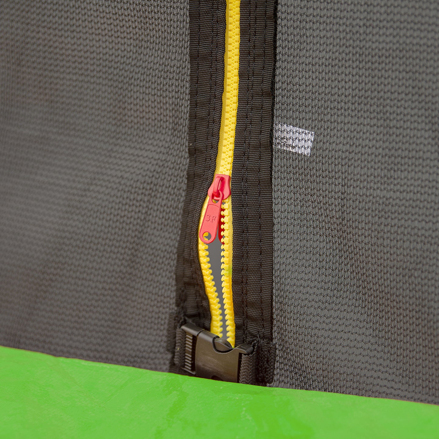 Bounce and Play Trampoline with Basketball Hoop and Soccer Goal - Green Adventure!