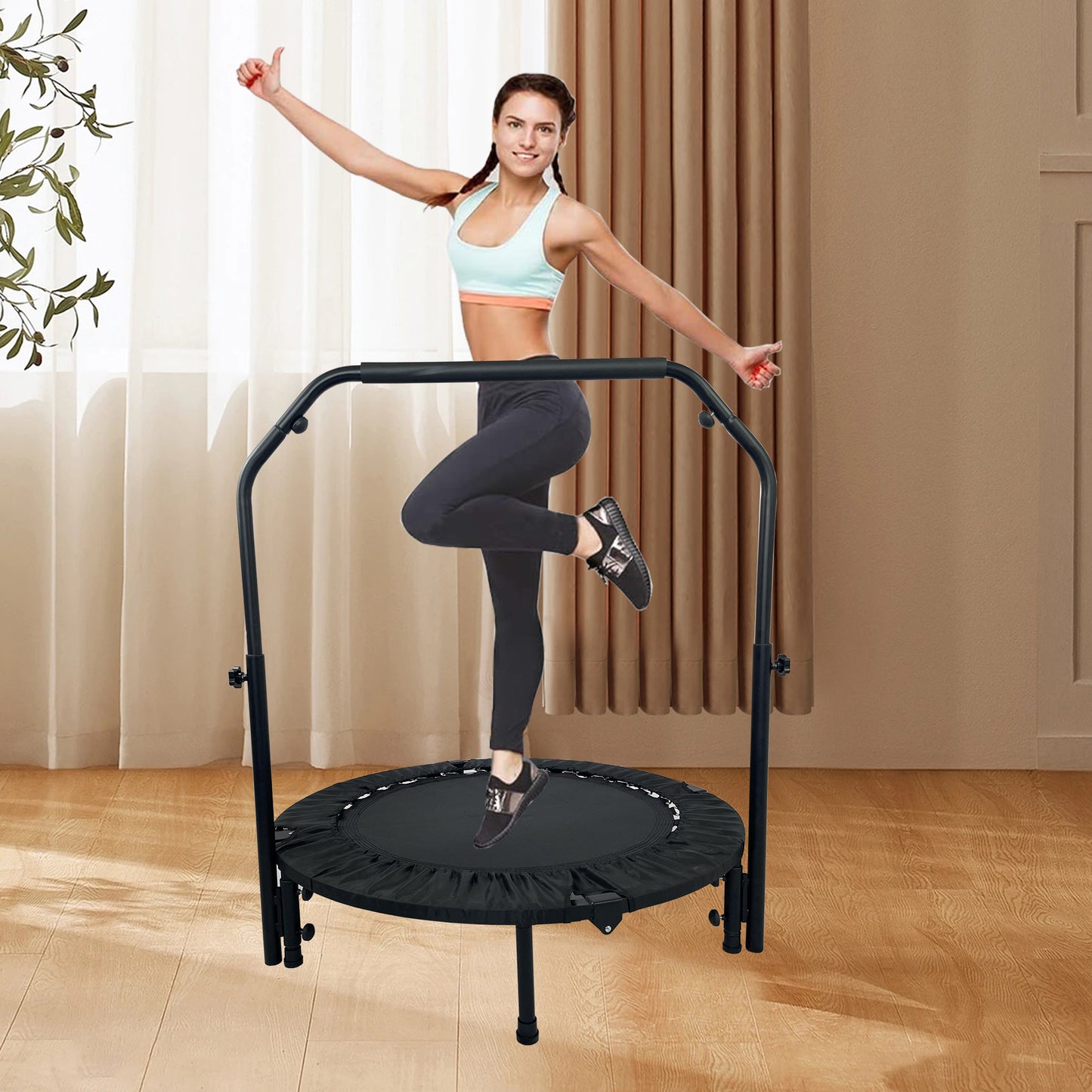 JumpJoy Mini Trampoline for All Ages