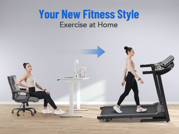 PowerFit Treadmill with Speakers