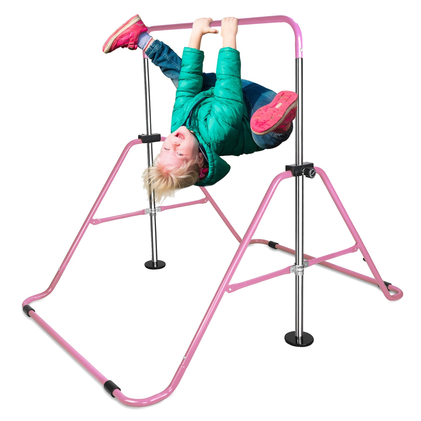 Bear Rings Adjustable Kids Gym Bar