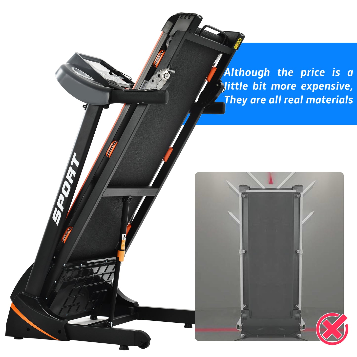 PowerFold Treadmill: Smart, Compact Running Machine