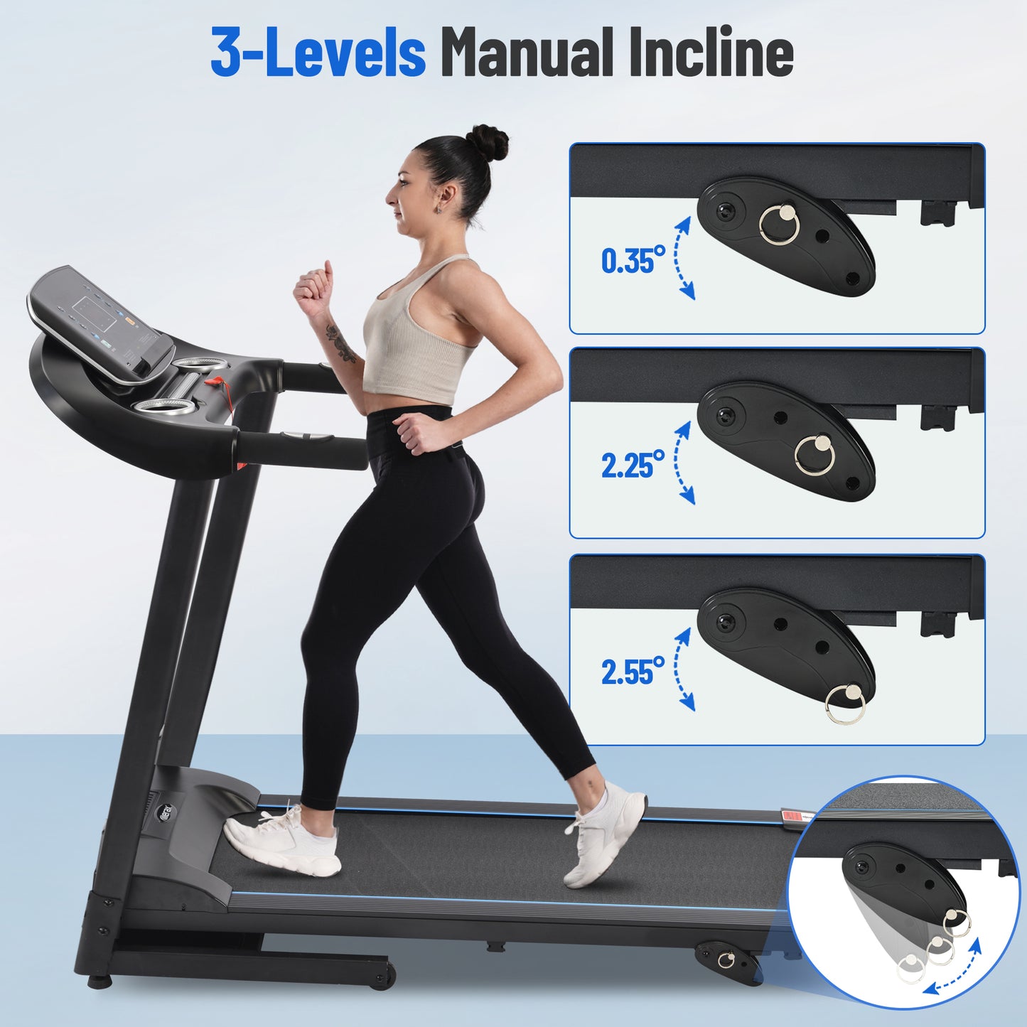 PowerFit Treadmill with Speakers