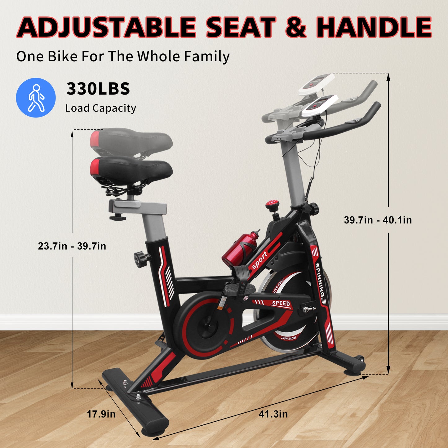 Cozy Fit Indoor Cycling Bike
