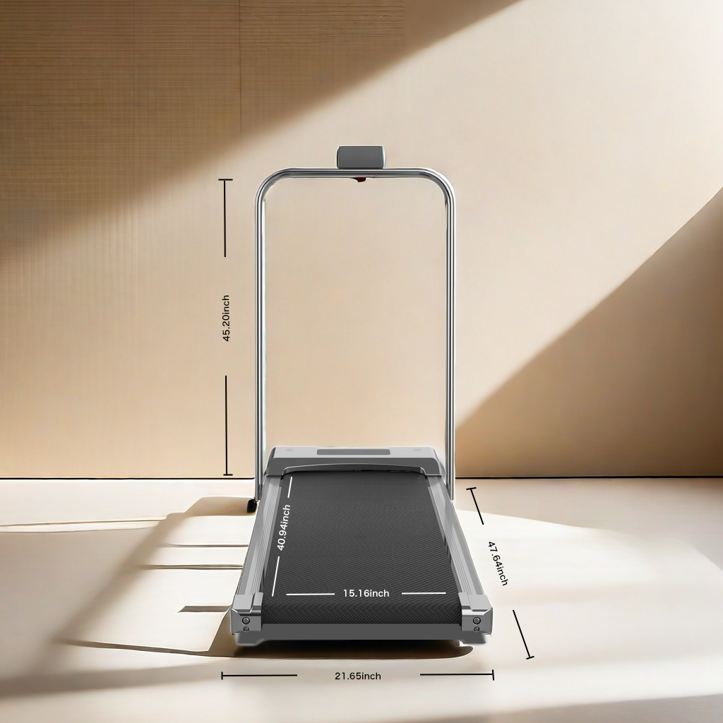 Space-Saver WalkingPad: Portable Under-Desk Treadmill in Three Chic Colors