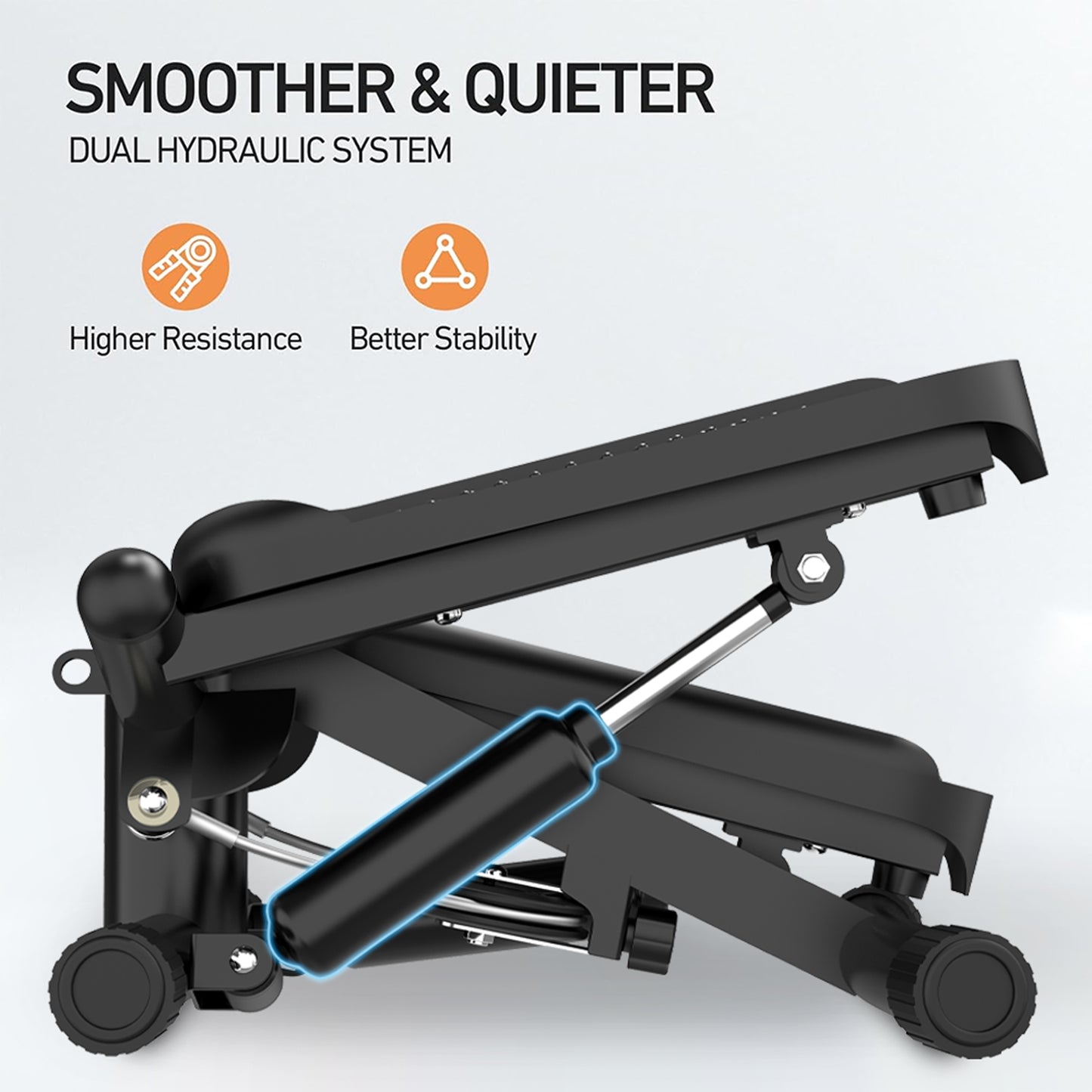 FlexStep Mini Stair Trainer with Resistance Bands
