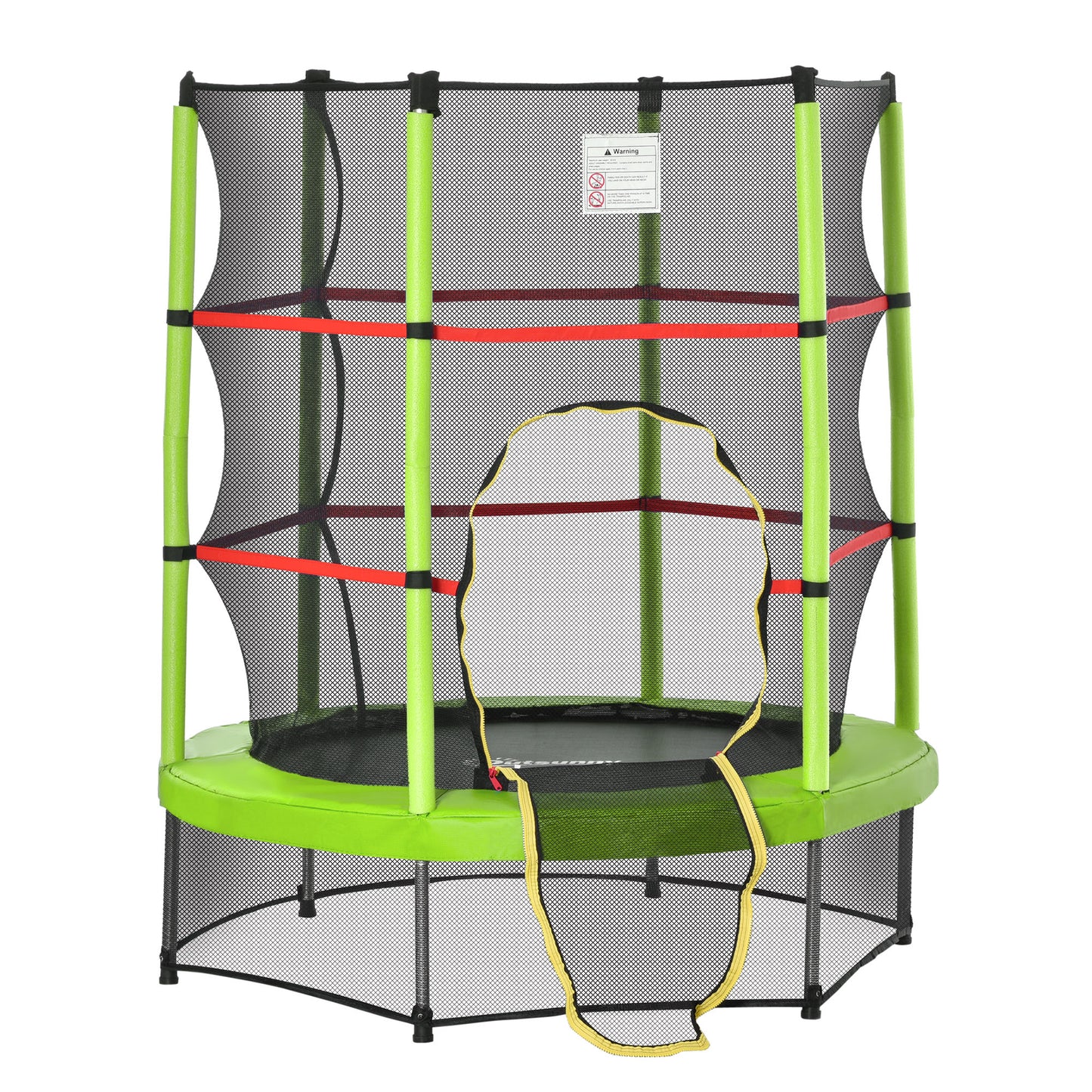 Safe & Fun Kids Trampoline with Enclosure - Perfect for Little Jumpers!