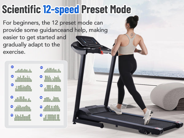 PowerFit Treadmill with Speakers