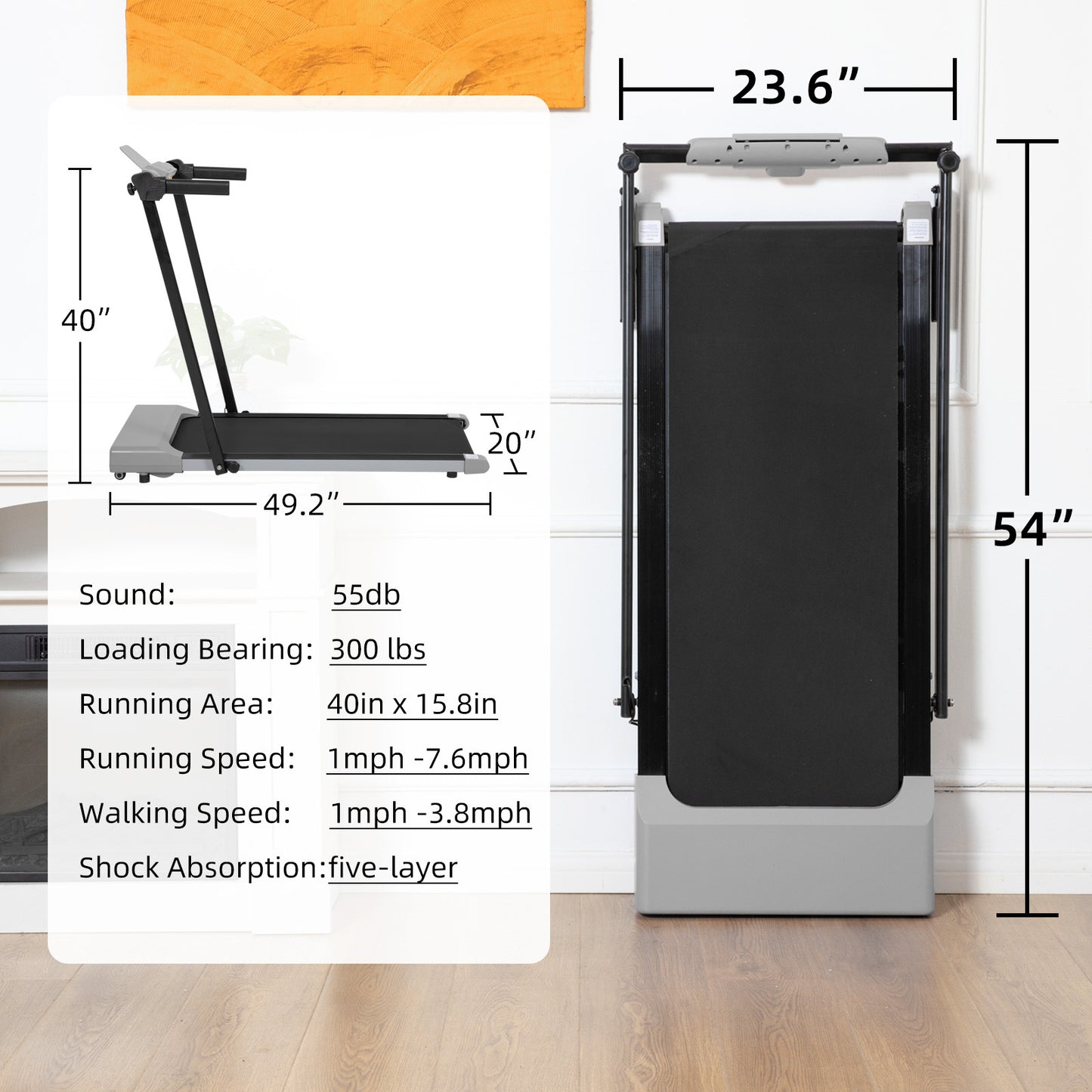 HomeRun Treadmill with LED Display