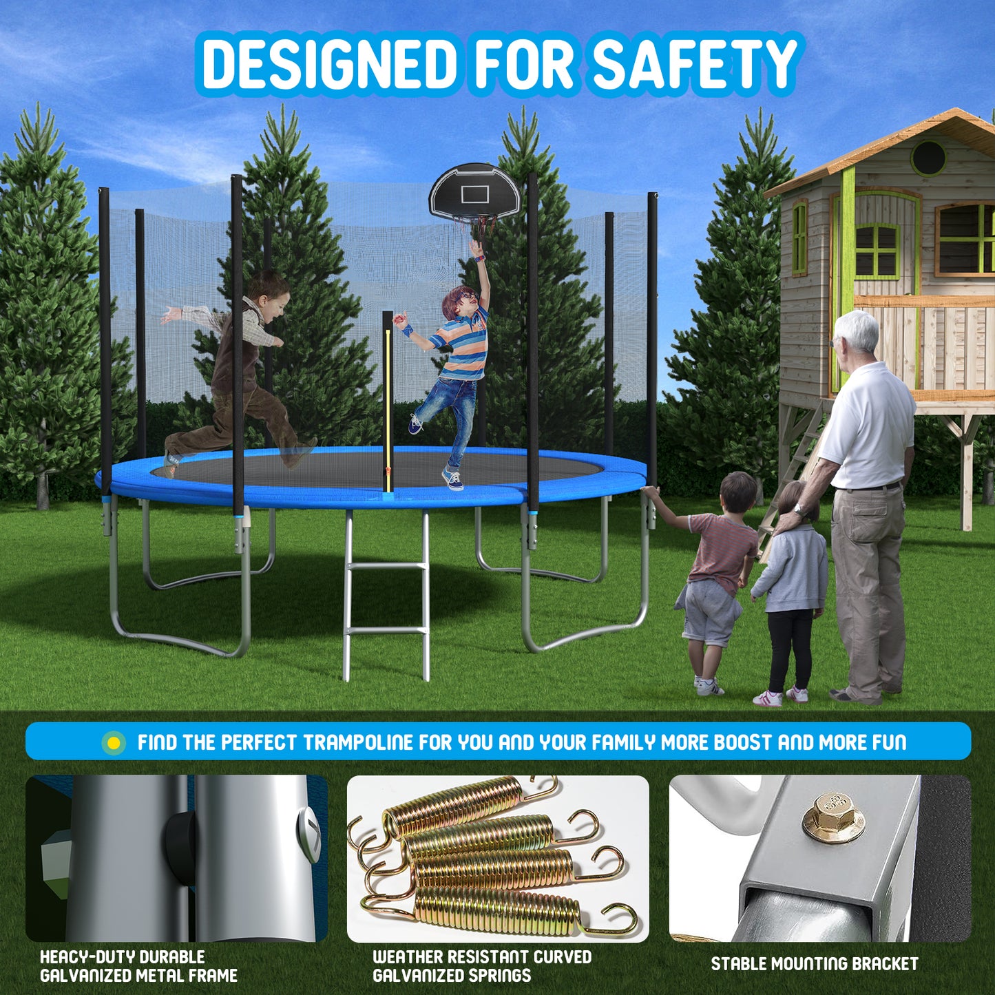 Safety Net Pole Replacement