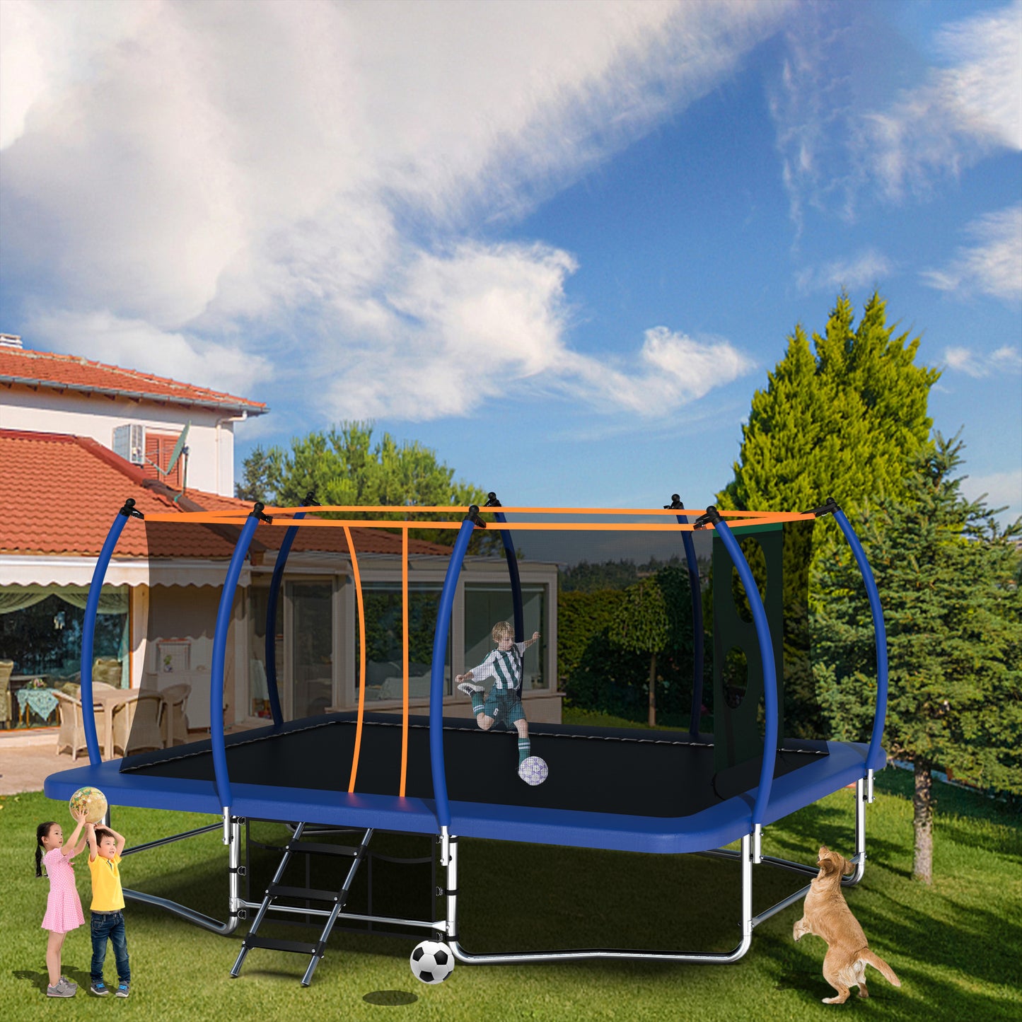 Ultimate Outdoor Fun Trampoline for All Ages