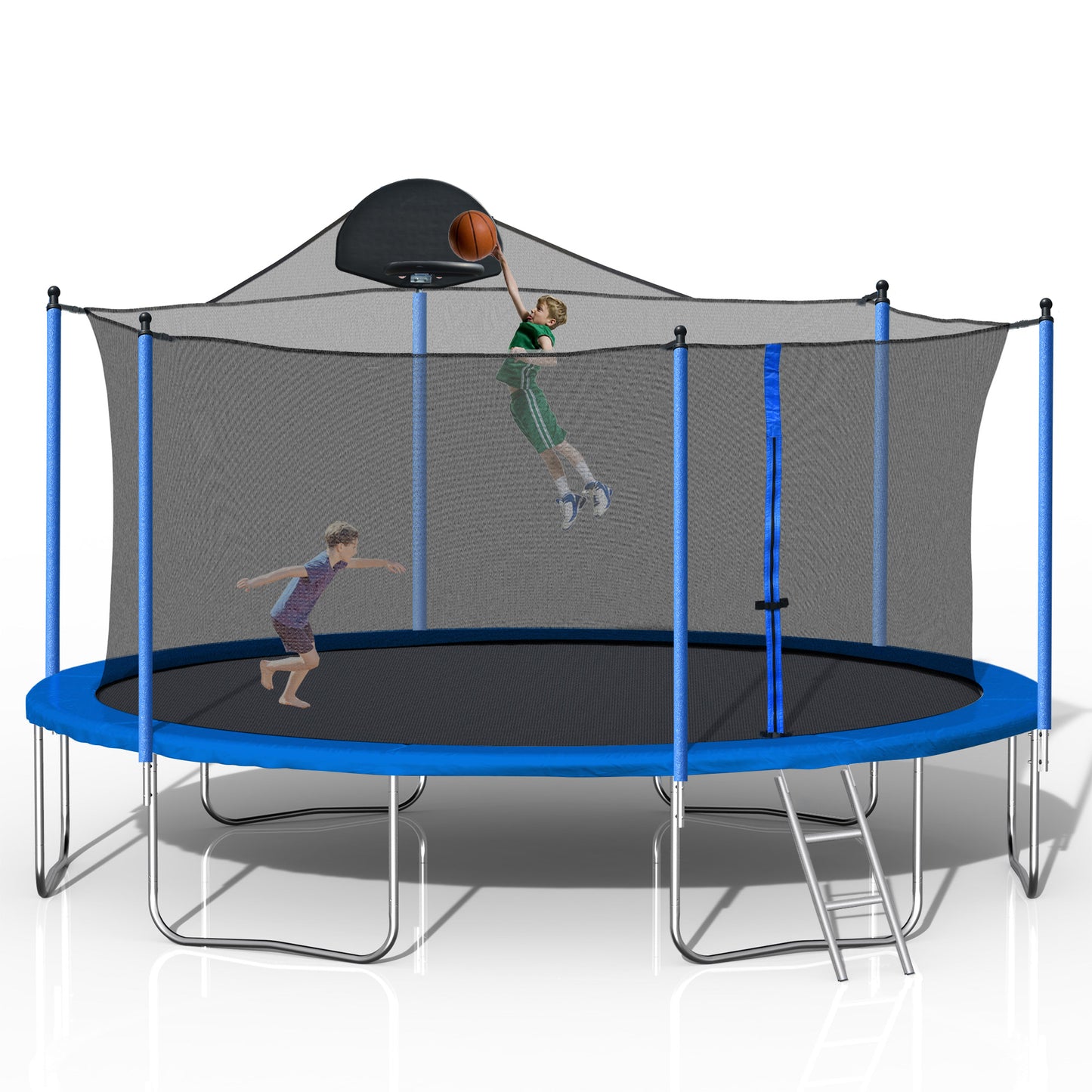 Jump & Shoot Trampoline Fun for Everyone!