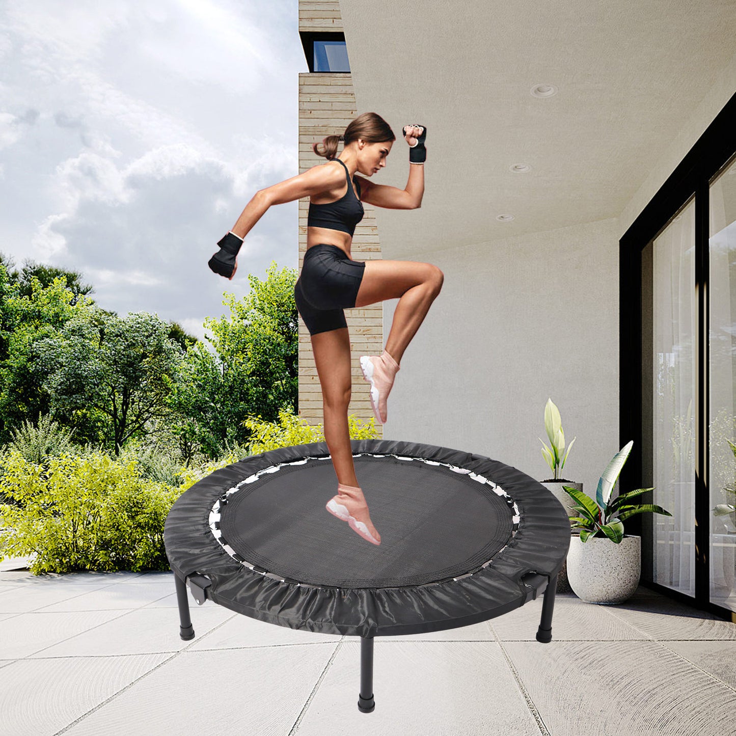 JumpFit Mini Trampoline for All Ages