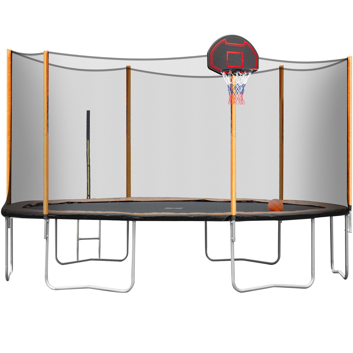 Jump 'n' Shoot Trampoline Adventure with Inflator and Ladder