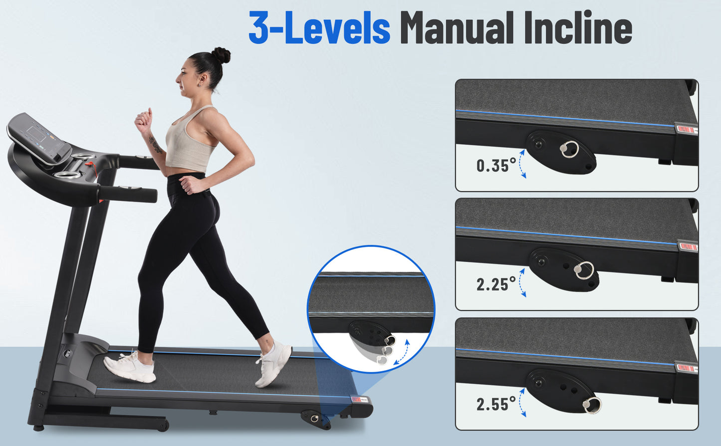 PowerFit Treadmill with Speakers