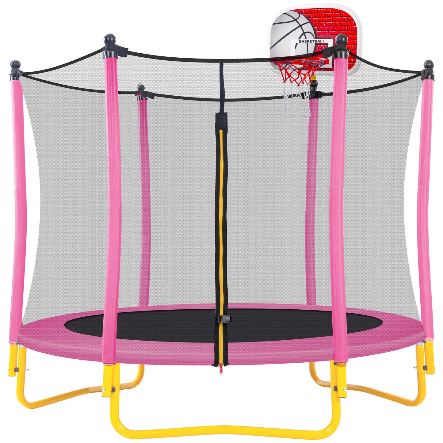 Jump n' Play Mini Trampoline with Hoop